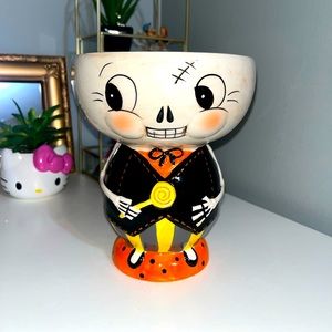 Halloween decor candy bowl